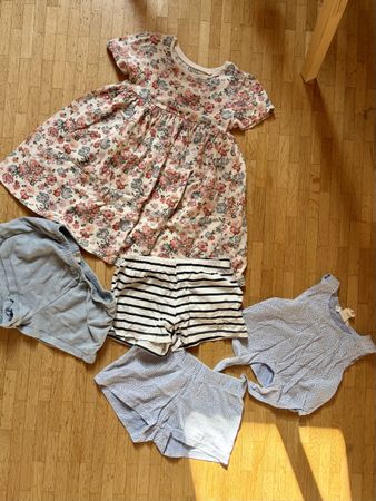 Lot de vêtements d'été pour fille, taille 2-3 ans