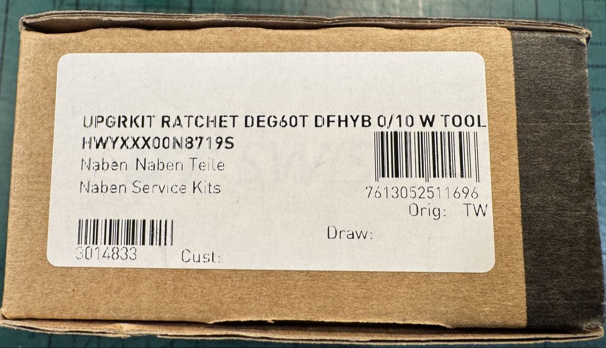 Pezzi di ricambio: DT Swiss – Nuovo e nell'imballaggio originale da Birmensdorf/ ZH venduto da Mschall