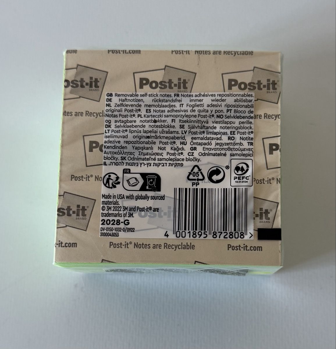 Sticker: Post it carré neuf  – Nuovo e nell'imballaggio originale da Bouveret venduto da jad_yp2v 1