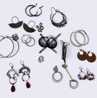 Diverse Ohrringe (homemade und vintage)