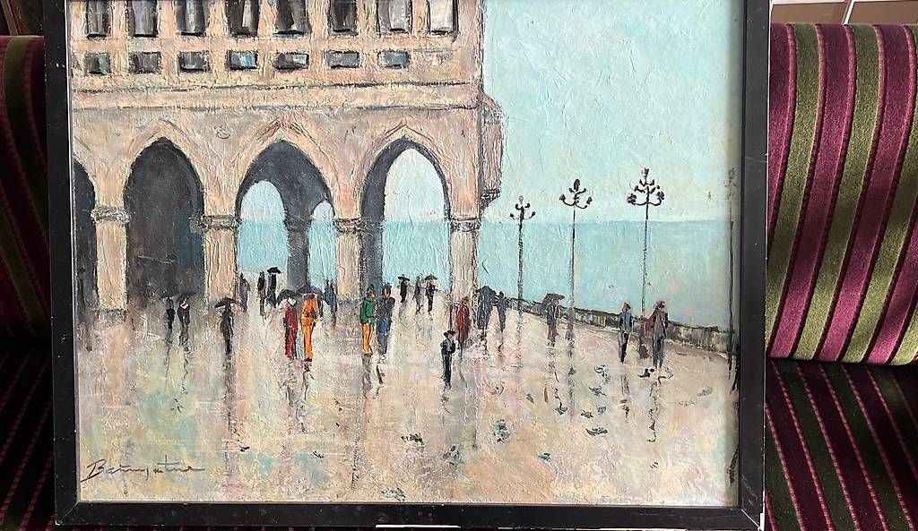 Dipinti: Venedig Markusplatz Öl Auf Holz  – Usato da Steinmaur venduto da Mandy.Steinbruch1953 1