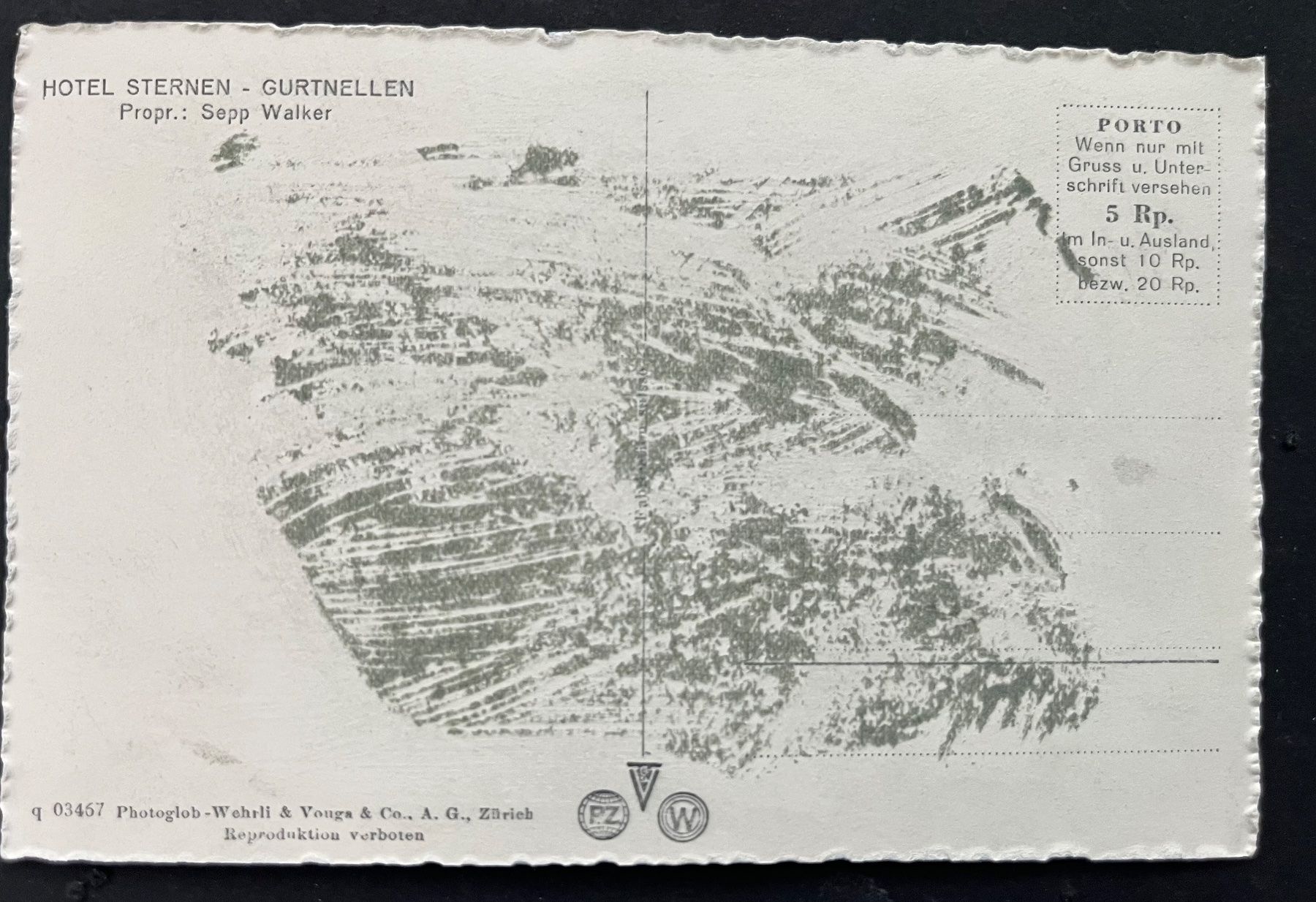 Cartes postales: Gotthardroute Gurtnellen, HOTEL STERNEN, Propr. Sepp Walker – D'occasion à Ostermundigen par DaxKarten-75 1
