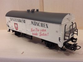 Märklin HO AC : DB wagon frigo "Spatenbräu München"