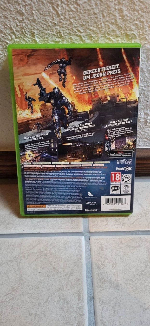 Microsoft Spiele: Xbox 360 Spiel - Crackdown 2 – Gebraucht aus Münsingen von Heroism2010 1