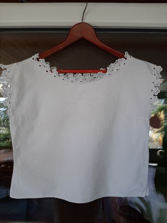 Top mit Spitze Vintage