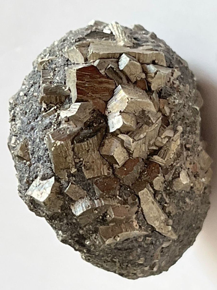 Minerali & Pietre curative: Pyrit/ Markasitknolle aus Arkansas – Usato da Uster venduto da Arrayo