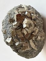 Pyrit/ Markasitknolle aus Arkansas