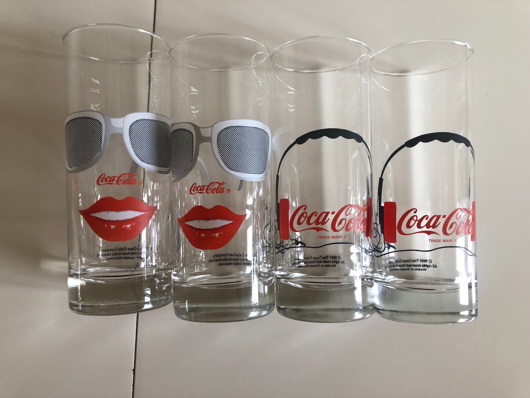 Coca-Cola Bicchieri: Coca-Cola Gläser, dose und Mugs – Usato da Bassersdorf venduto da sammelfloh 1