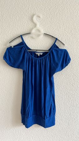 Sommer Top Gr. S Clockhouse blau