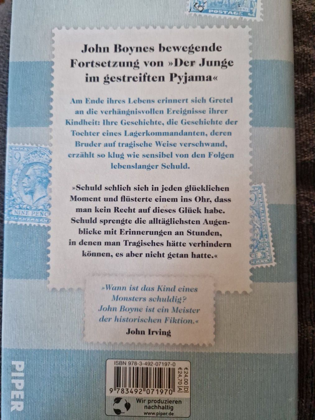 Livres: John Boyne "Als die Welt zerbrach" Fortsetzung – D'occasion à Neuhausen am Rheinfall par Alchimista 1