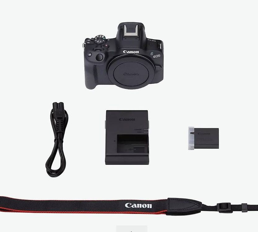 Canon EOS R50 +18-45mm F4.5-6.3 + 25mm F0.95 CF APO + Valise (Gebraucht ...