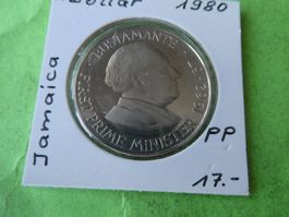 Jamaica 1980, 1 Dollar    PP