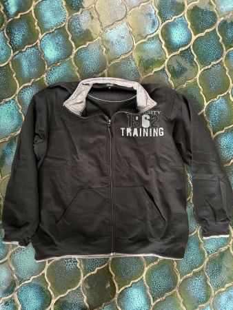 Herren Sweatjacke Grösse XXL schwarz - Maldini