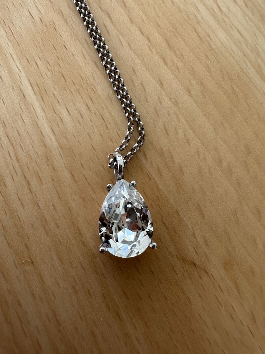 Ketten: Phantasya 925 Silver Necklace w/ Crystal Drop – Gebraucht aus Zug von Lele0102 1