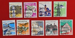 LANDSCHAFTSBILDER 523 -526 529 - 533 1973 ET VOLLGUMMI
