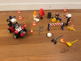 Playmobil Feuerwehr-/ Chemiewehr Set mit Quad & Zubehör
