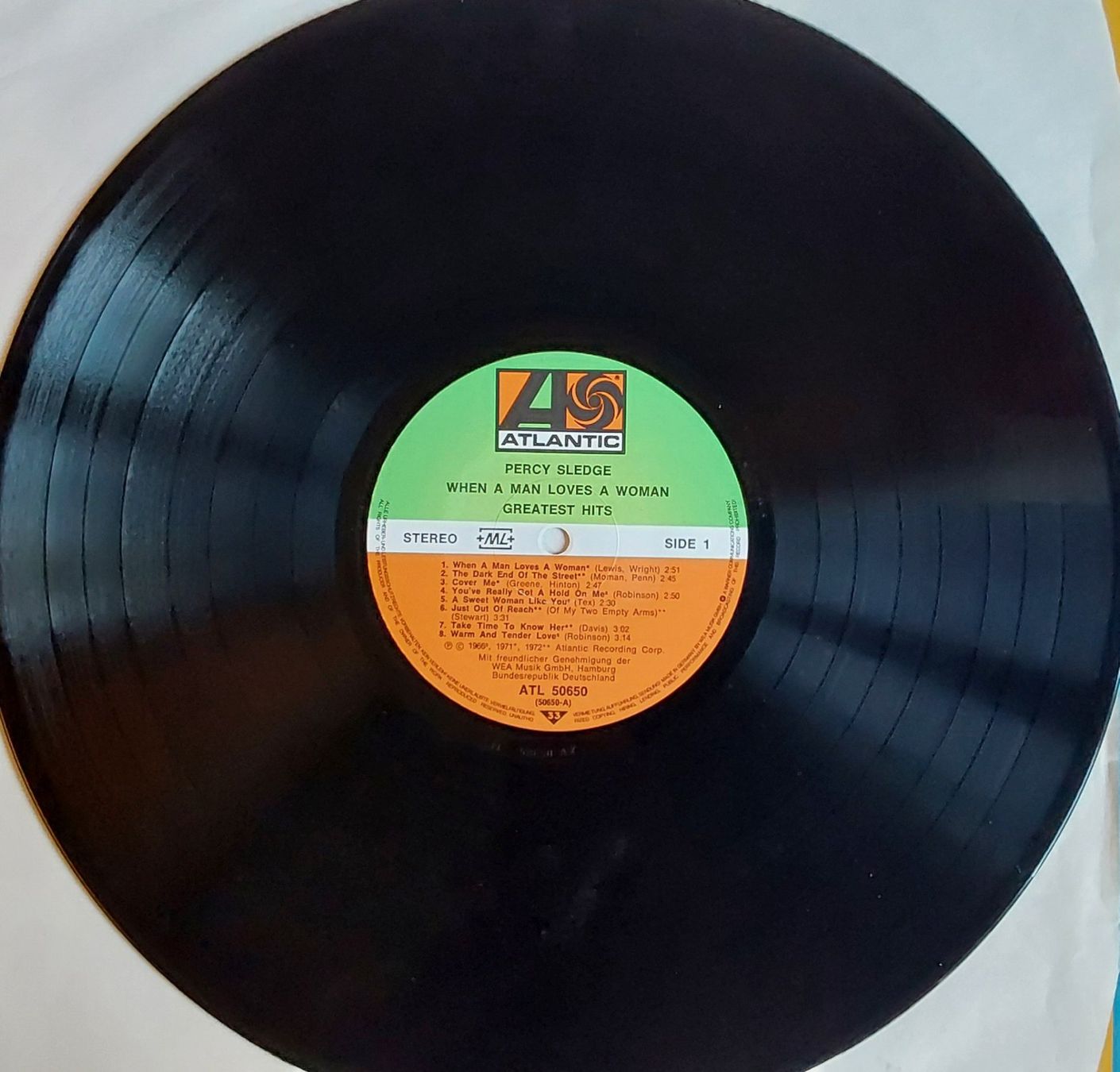 Dischi in vinile: Vinyl LP - Percy Sledge - Greatest Hits - Suisse – Usato da Villeret venduto da Fil11 2