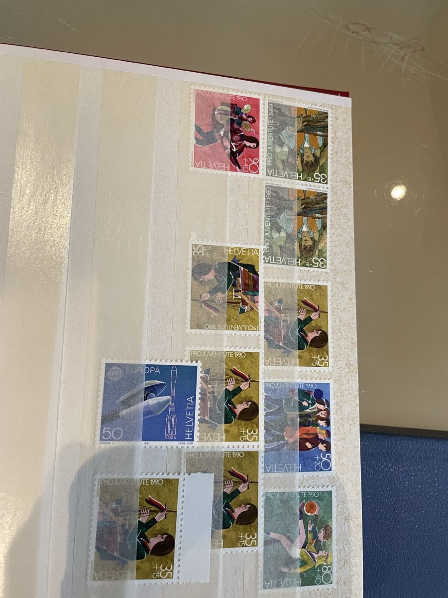 Alle Briefmarken: Briefmarken Sammlung – Gebraucht aus Gipf- Oberfrick von T30Zimm 4