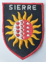 Vintage Badge Wappen Wallis SIERRE ST. GALLER STICKEREI