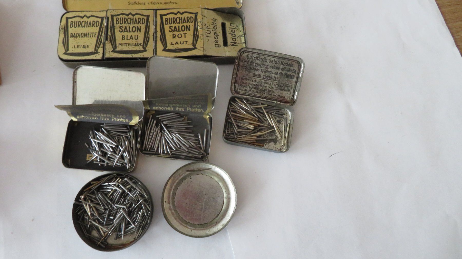Altri accessori: Grammophonnadeln Konvolut 5 Sorten – Usato da Wetzikon ZH venduto da morda1954 2