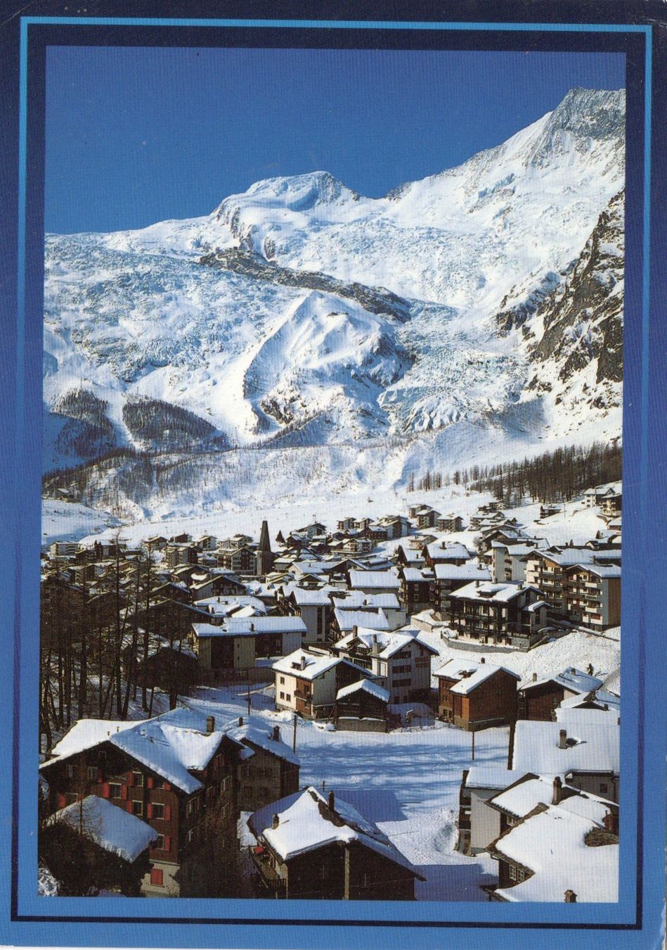 Cartes postales: Saas-Fee – D'occasion à Melano par pisonsdro