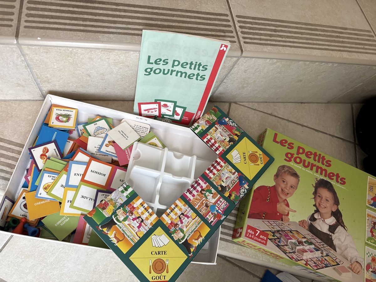 Giochi: Jeu de société les petits gourmets Nathan – Usato da Blonay venduto da Simba1094 1