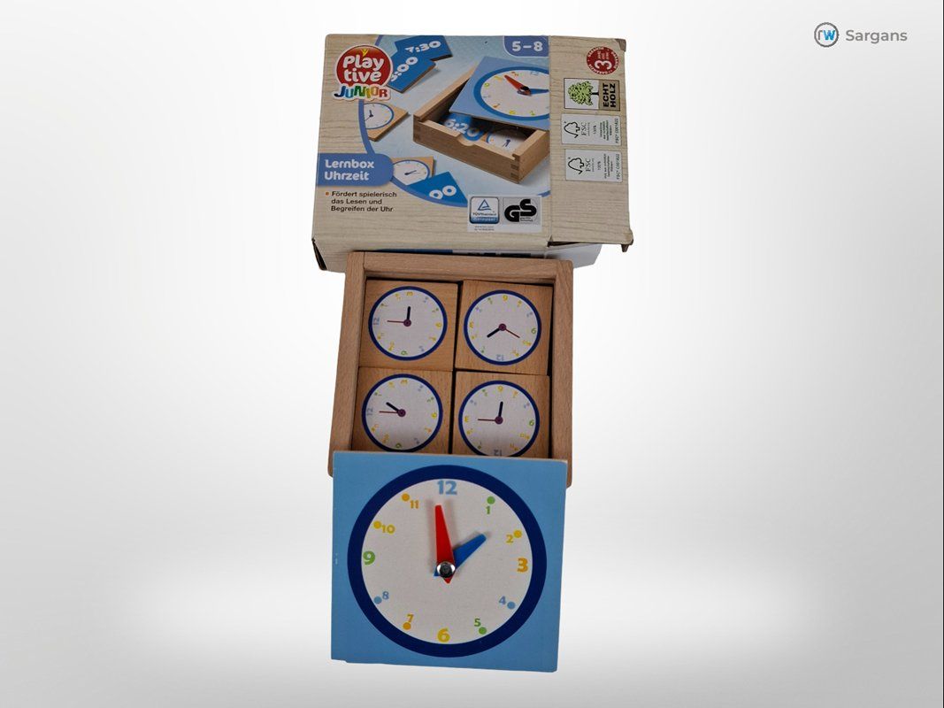 Giochi: PLAY TIVE Lernbox Uhrzeit – Usato da Sargans venduto da Restwert_Sargans 2