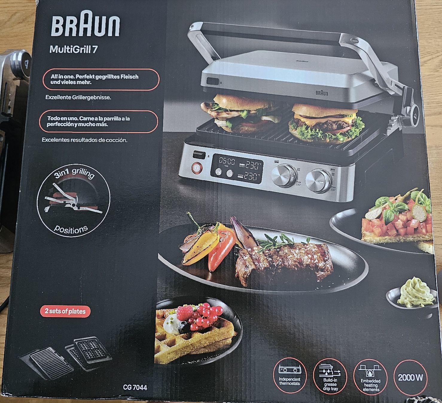Grils: BRAUN MULTIGRILL 7 WIE NEU – D'occasion à Basel par Vinodinino