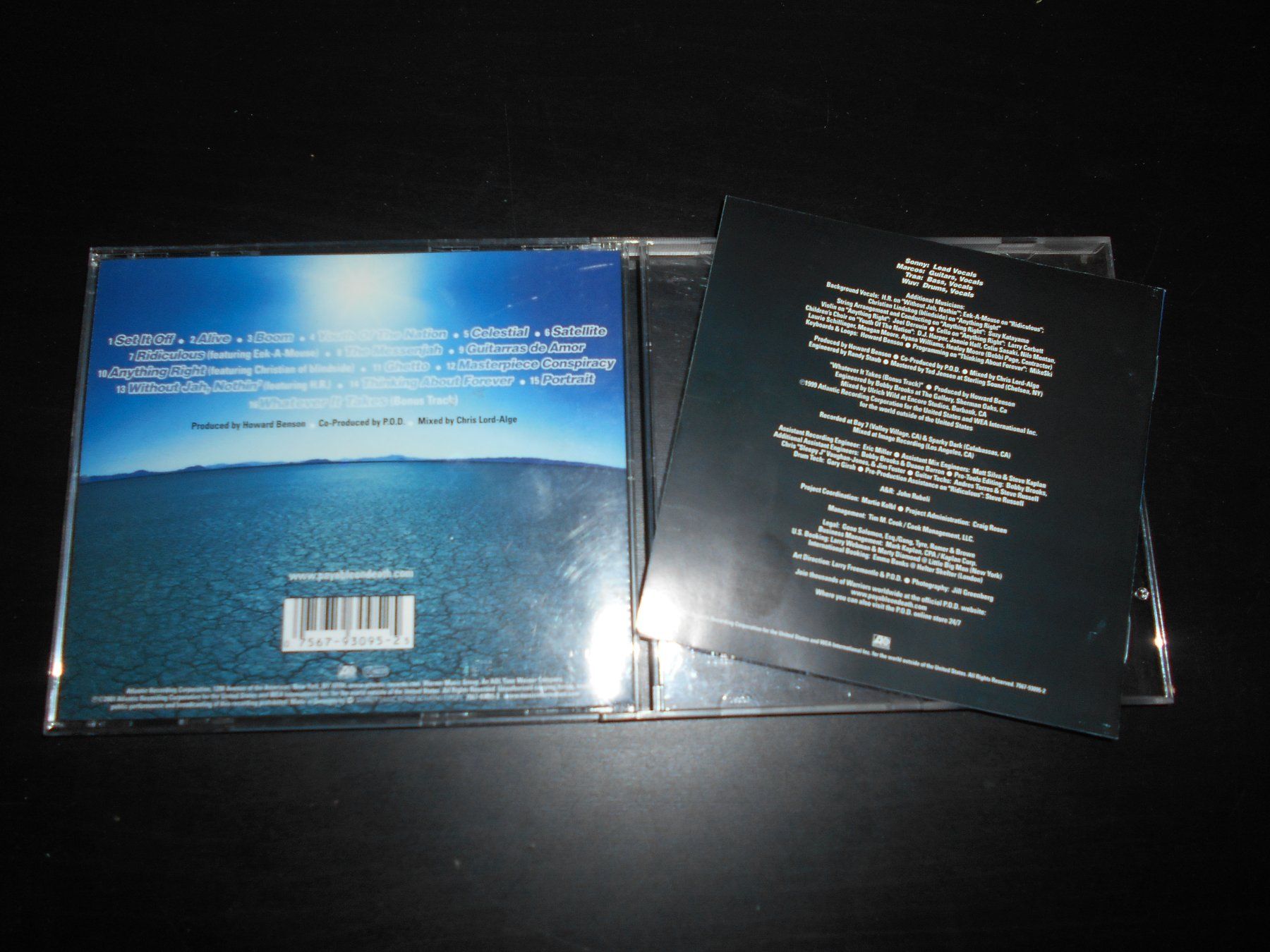 CD: P.O.D. – Satellite / 2001 – Usato da Aarberg venduto da witchhunter01 1