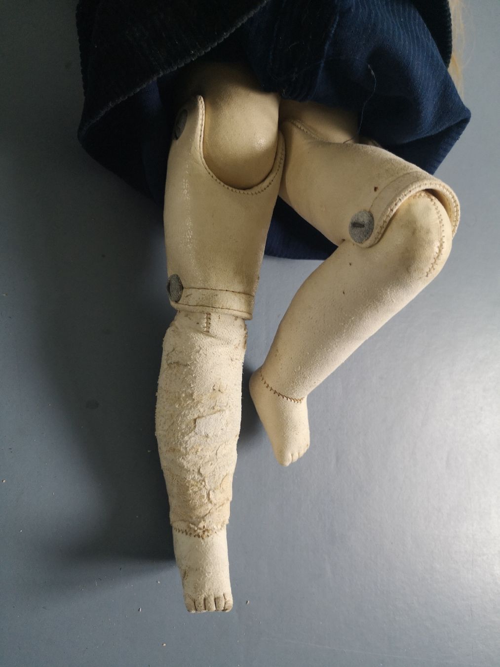 Bambole: Antike Gliederpuppe, ca. 43 cm – Usato da Münsingen venduto da Rehtre 4