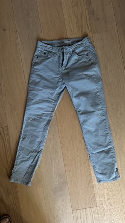 Pantalon NILE XS, couleur gris-vert, parfait pour l'été!