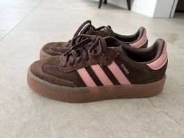 Adidas Sambae Sneaker Low Dark Brown Mauve Gum  Gr. 36 2/3