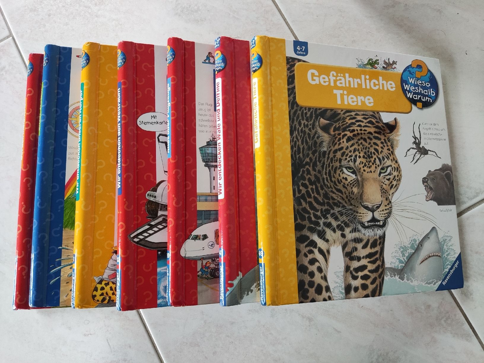 Ravensburger: Wieso Weshalb Warum - 8 Kinderbücher Set (Neu