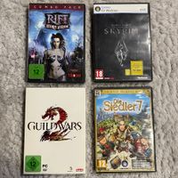 4 PC Spiele Skyrim Guild Wars 2 Siedler 7 RIFT DVD