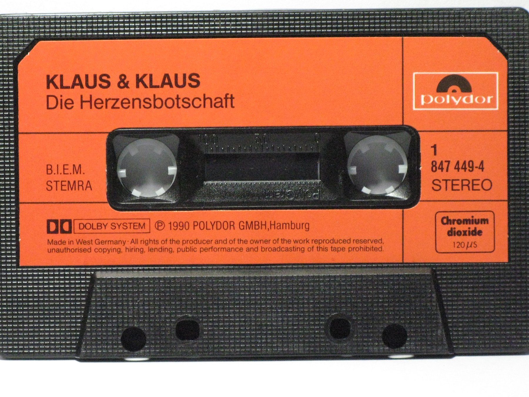Musicassette: KLAUS + KLAUS,  die Herzensbotschaft – Usato da Langnau i. E. venduto da gf2_29jt 3