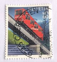 Nr.1349 mit Stempel 2010  100 jahre Niesenbahn Sondermarken 