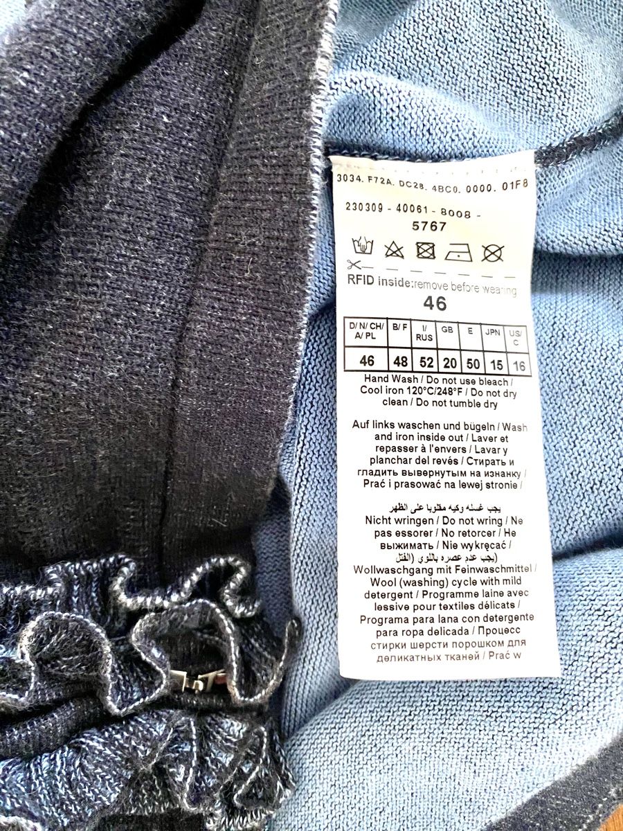 Gerry Weber Giacche: Gerry Weber Strickjacke mit Rüschen, Gr. 46, Baumwolle – Usato da Jona venduto da Flamingoo 3