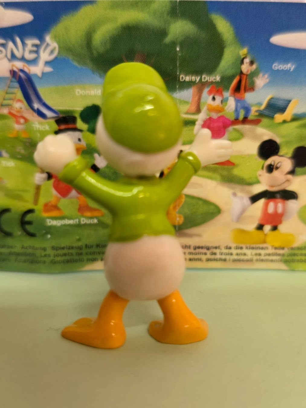 Disney Statuette: Track Disney-Minifigur grün – Nuovo e nell'imballaggio originale da Hornussen venduto da Corvette- 1
