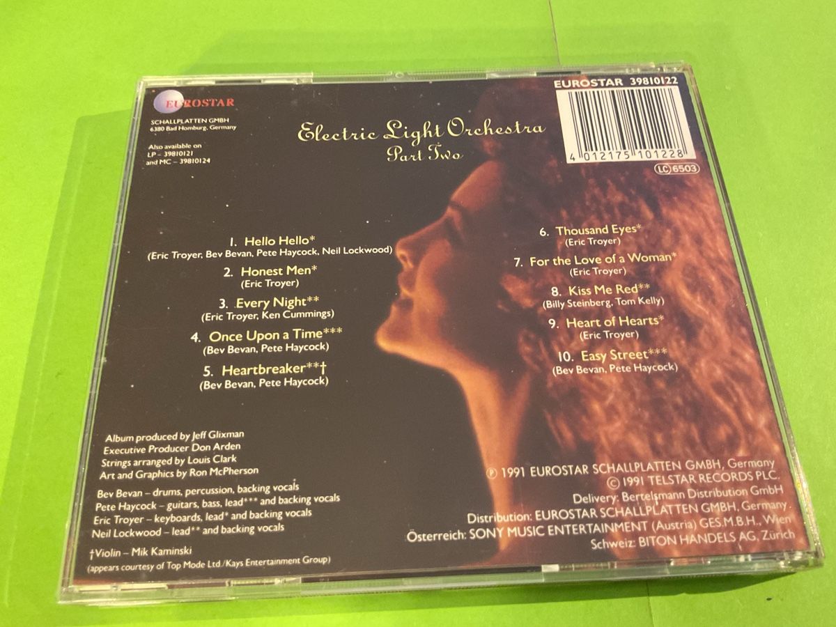 CD: ELO Part Two CD - Electric Light Orchestra, Top Zustand! – Usato da Steinach venduto da Quarkie 2