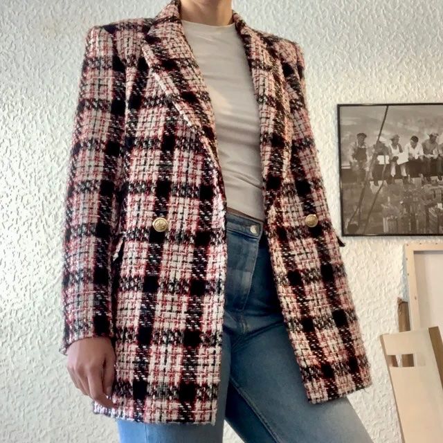 Zara Blazer long en Tweed (D'occasion) à Rolle pour CHF 18 – avec ...