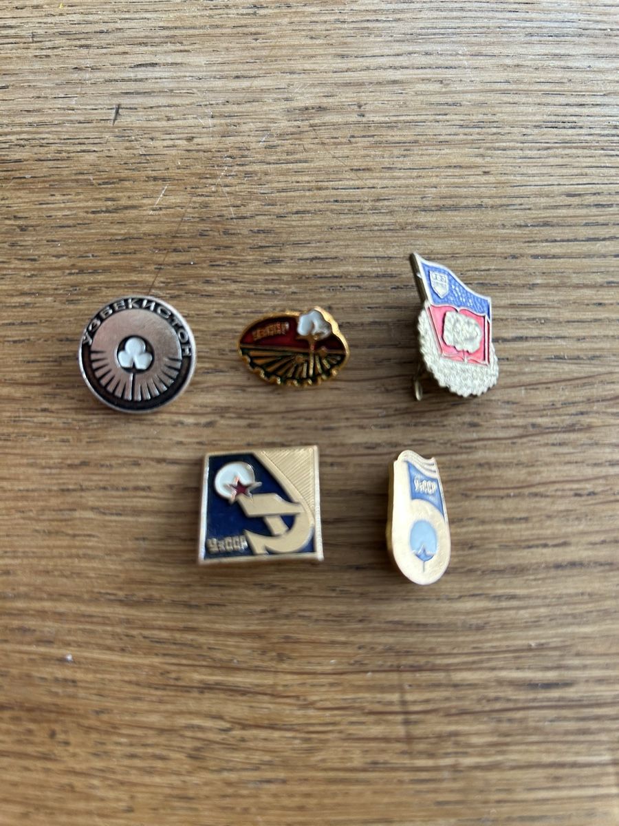 Broschen & Nadeln: 5 seltene UdSSR Anstecker Pins – Gebraucht aus möhlin von Caja1