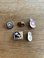 5 seltene UdSSR Anstecker Pins