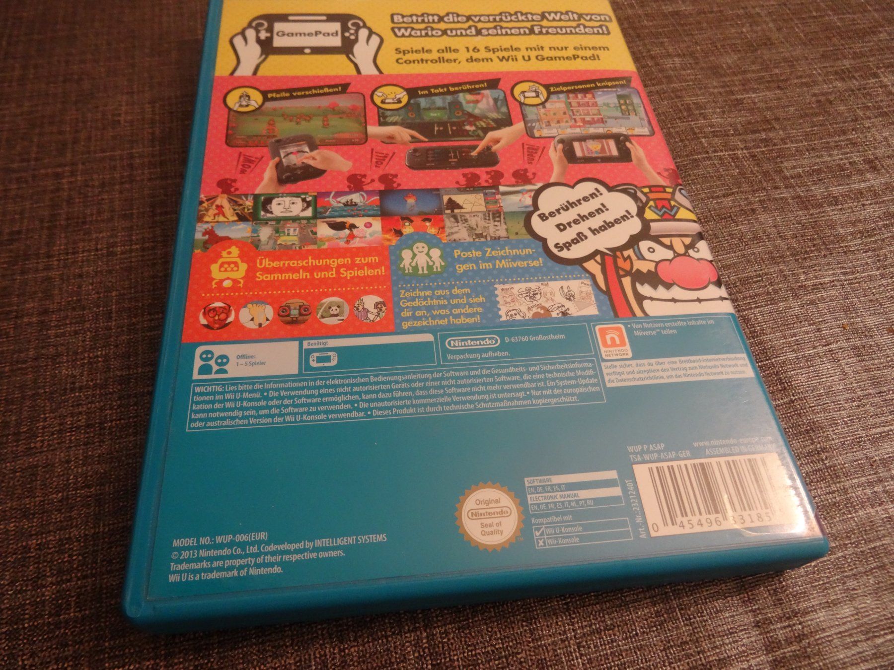 Nintendo Giochi: Wii U Spiel Game & Wario – Usato da Olten venduto da Disc-Ausverkauf 2