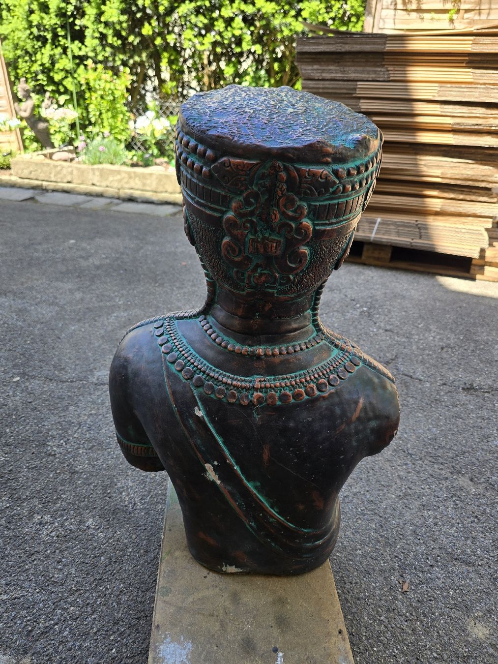 Statuette: Thailand Steinfigur Orginal Import aus Thailand – Usato da Zürich venduto da inf_q6bm 2