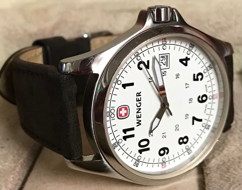 WENGER SwissMade Herrenuhr 42 mm ( Neue Preise 295 CHF ) Kaufen