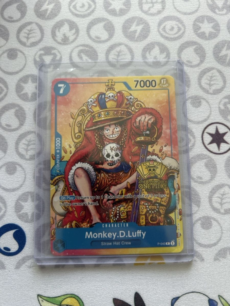 Bandai Carte collezionabili: Luffy P-043 – Nuovo (secondo la descrizione) da Zürich venduto da AinzCHF