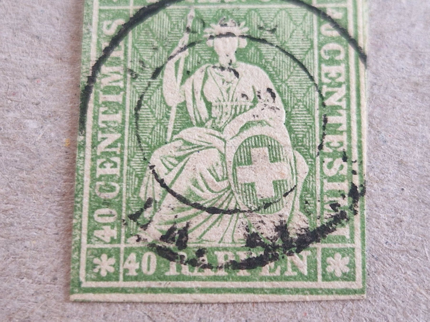 Tous les timbres: Strubel 26G, signiert, ab 1.- – D'occasion à Burgdorf par Glossy01 2