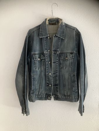 Freeman T Porter Denim-Jeansjacke Herren Gr. M