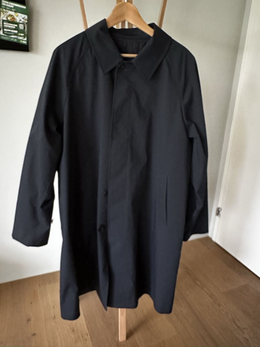 Uniqlo Cappotti: Uniqlo Trench Coat, blau, Gr. L – Nuovo (secondo la descrizione) da Arbon venduto da andizue