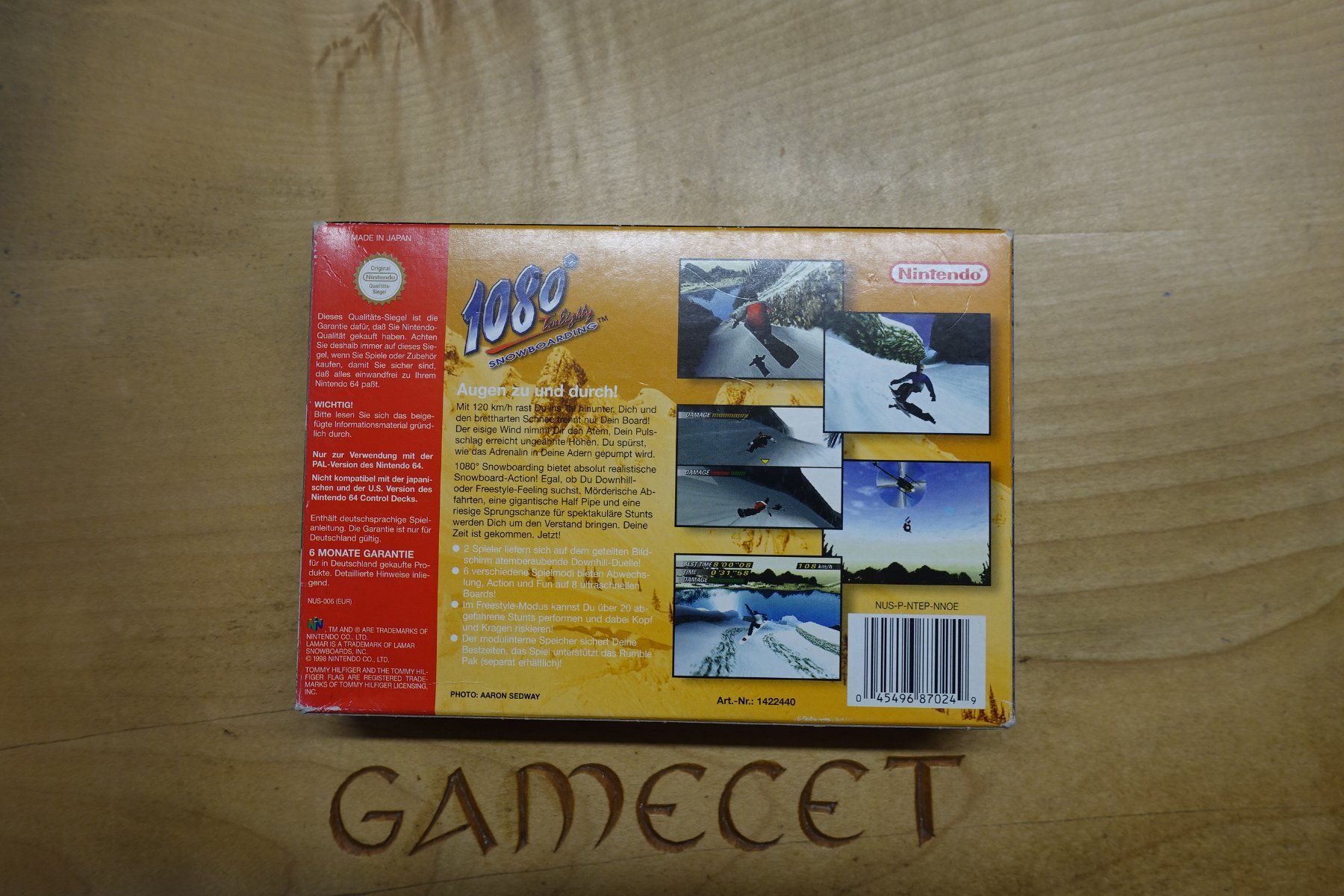 Nintendo Giochi: 1080: TenEighty Snowboarding – Usato da Steinach venduto da Gamecet 6